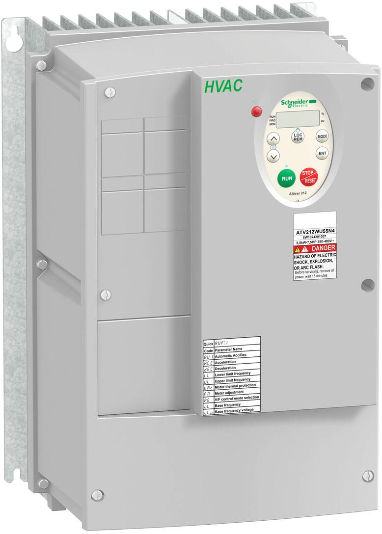 Schneider Electric ATV212WU55N4 Frequenzumrichter, 5,5kW