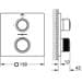 GROHE Allure Thermostat, Fertigmontageset für Rapido SmartBox, 1 Absperrventil