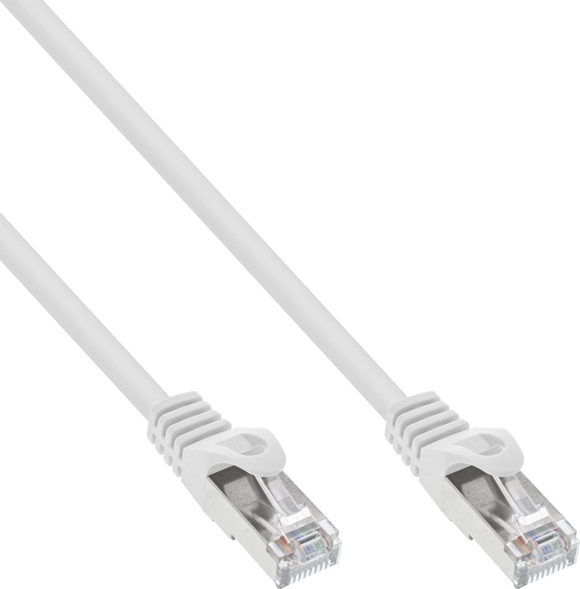 40er B-Pack InLine Patchkabel, SF/UTP, Cat.5e, weiß, 2m (B-72502W)