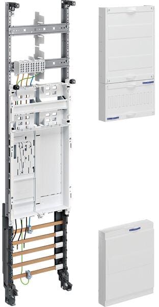Hager ZH3EF17 Komplettfeld, Zählerfeld, univers Z, 1050 mm, 1 Zählerplatz, 1-feldig, BKE-I