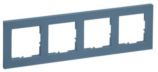 Legrand SEANO+ 4-fach Rahmen, Abmessungen: 86 x 300 mm, Petrol lackiert (765584)