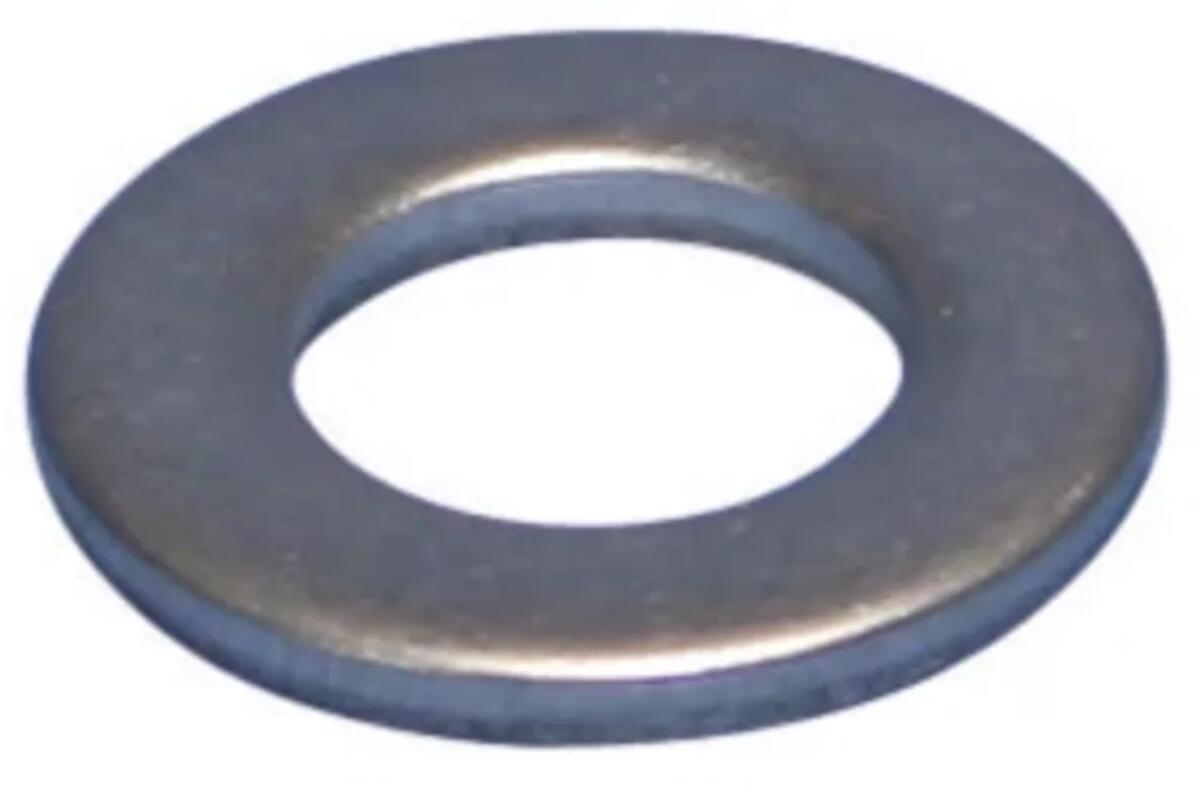 Erico Caddy 01106EG Flache Unterlegscheibe, Stahl, EG, 6,4 mm Loch (592390)