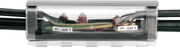 Filoform GT GAV-A-5 Abzweigmuffe, Gießharz, Hauptkabel:4x70-4x150mm², Abz:4x16-4x50mm² (003064)