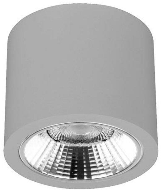 Brumberg APOLLO MAXI LED-Anbaudownlight, 4000 K, 2618 lm, 20,5 W, 55°, schaltbar, rund, silber (43614164)