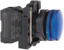 Schneider Electric XB5AVM6 LED-Leuchtmelder, 22 mm, blau