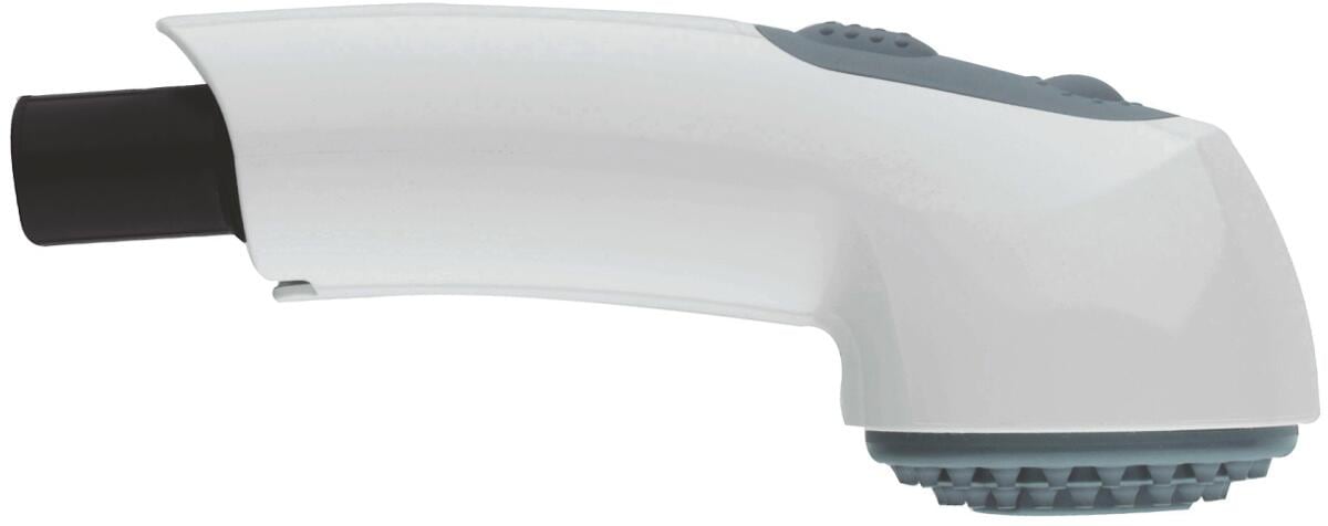 GROHE Spülbrause, Umstellung: Mousseur/Brausestrahl, automatische Rückstellung auf Mousseur, weiß / fehgrau (46312LC0)