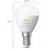 Philips Hue White Ambiance LED Lampe, Tropfenform, 5,1W, E14, 470lm (929003573701)