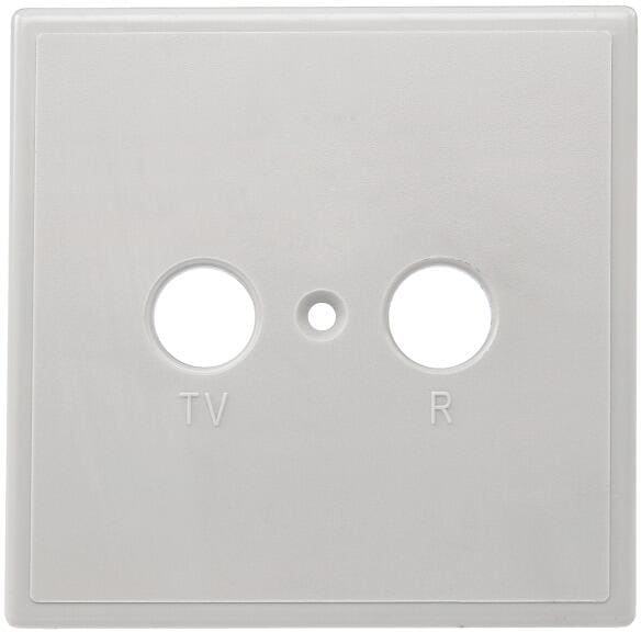 Axing TZU 2-00 Abdeckung TV/R einteilig 80x80mm (TZU00200)