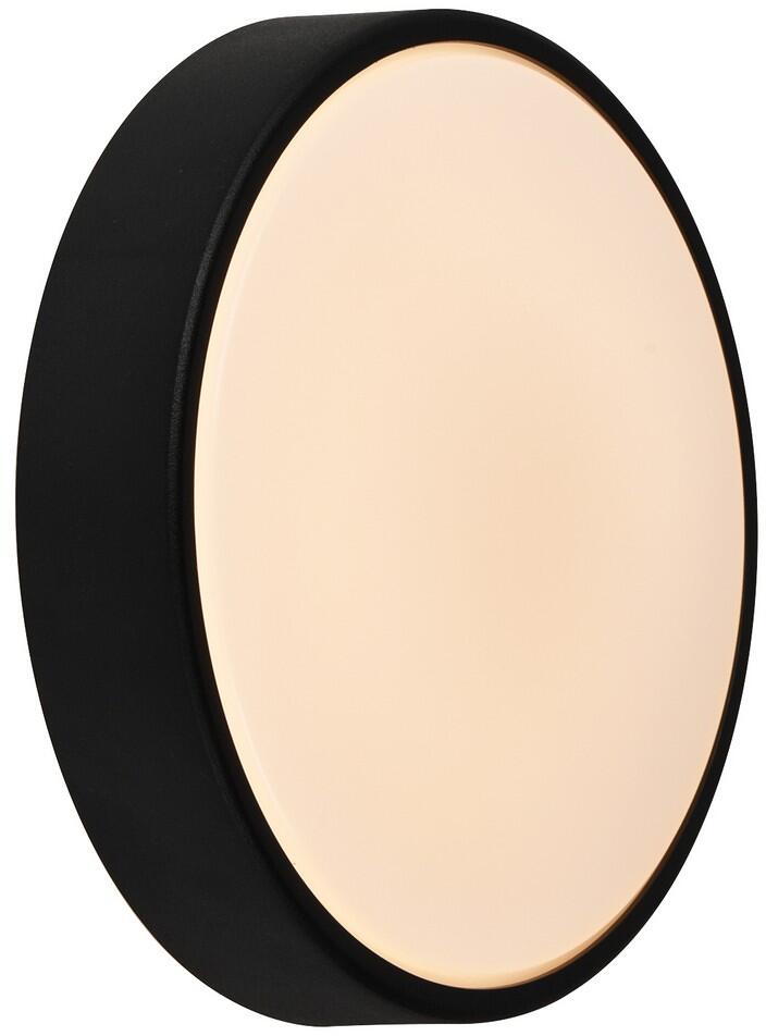 Nordlux Oliver Wandleuchte, LED-Module, IP54, 2700K, 600lm, 9W, schwarz (2218261003)