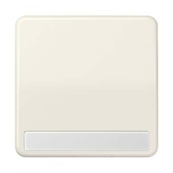 Jung CD590NABF Wippe 1fach mit Schriftfeld 7 x 57 mm, weiß