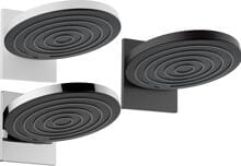 hansgrohe Pulsify S Duschkopf 260 2 Strahlarten mit Wandanschluss, Kunststoff, 11,3 l/min, 260 mm