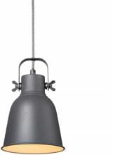 Nordlux Adrian 16 Pendelleuchte, E27, 25W, anthrazit (48783003)