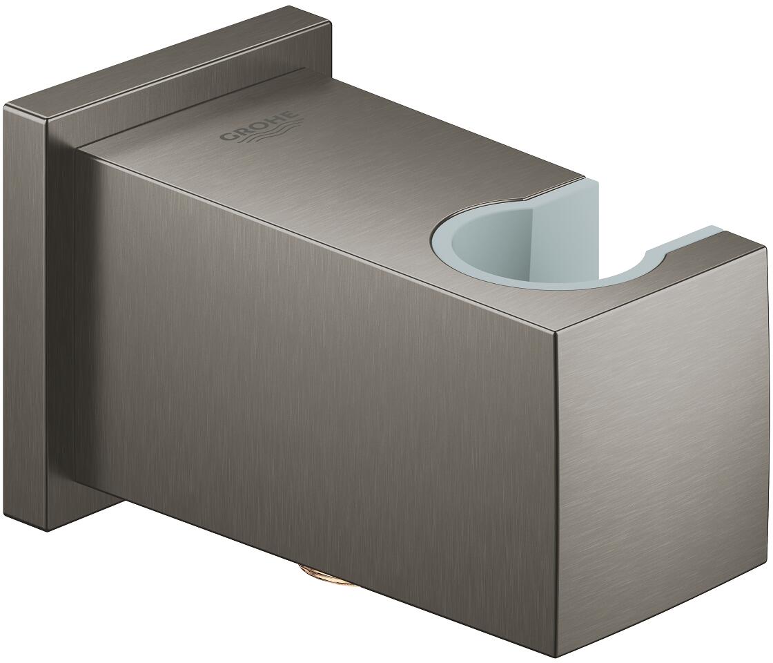 GROHE Euphoria Cube Wandanschlussbogen, DN 15, hard graphite gebürstet (26370AL0)