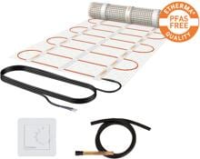 Etherma SET-eFLOOR-PRO-S-150-xxx eFLOOR PRO STANDARD Netzheizmattenset, 150 W/m², PFAS frei, inkl. eBASIC Thermostat, 230V 