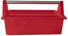 Fischer Werkzeugkasten mit Aufdruck, rot (077526)