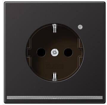 Jung AL1520-ODLNW SCHUKO Steckdose, 16 A, 250 V ~, dark (lackiert)