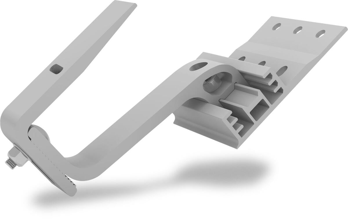 K2 Systems 2002402 Dachhaken, SolidHook 4S+, 124x100 mm, aluminium