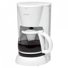 Bomann KA 183 CB Filter- Kaffeemaschine, 900W, 1,5 Liter, Nachtropfsicherung, Warmhalteplatte mit Abschaltautomatik, Wasserstandsanzeige, weiß
