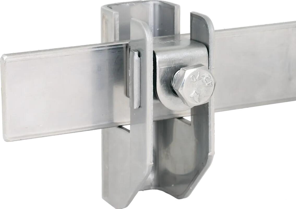 Dehn FRH 11 6.10 WA15 B7 V2A Flachband-Rundleitungshalter NIRO V2A, für flach 11mm rund 6-10mm Wandabstand 15mm (277249)