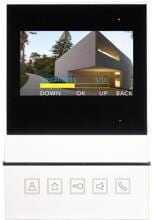 HHG Villa Basic Monitor 4,3 Zoll, Aufputz, Freisprechfunktion, weiß (Villa M B)