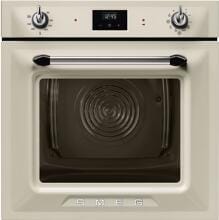 Smeg SOP6900TP EEK: A Einbaubackofen, 59,7 cm breit, 68 L, Pyrolyse, Schnellvorheizung, cremeweiß