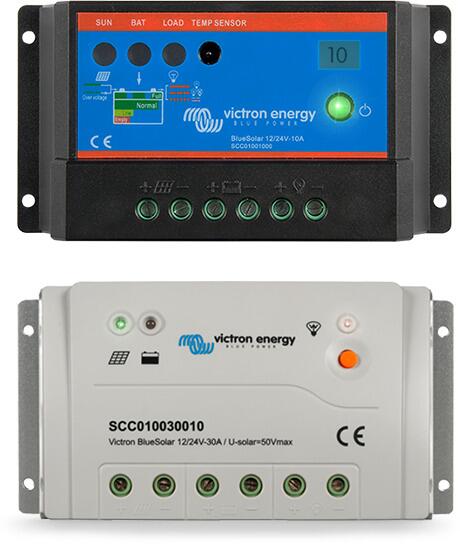 Victron Blue Solar Fernbedienungspaneel Remote Panel für PWM Pro, grau (SCC900300000)