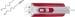 Bosch Styline Colour MFQ40303 Handmixer, 500W, 5 Geschwindigkeitsstufen, rot
