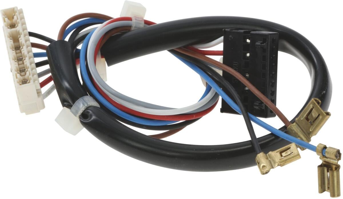 Bosch Siemens 00653438 Kabelbaum, Kabelbaum fuer Bedienmodul Drucktastenschalter, Laenge 480mm