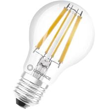 LEDVANCE LED Classic A 100 Filament DIM P 11W 827 Clear E27 Dimmbare LED-Lampe, 1521lm, 2700K (LEDCLA100DIM 11)