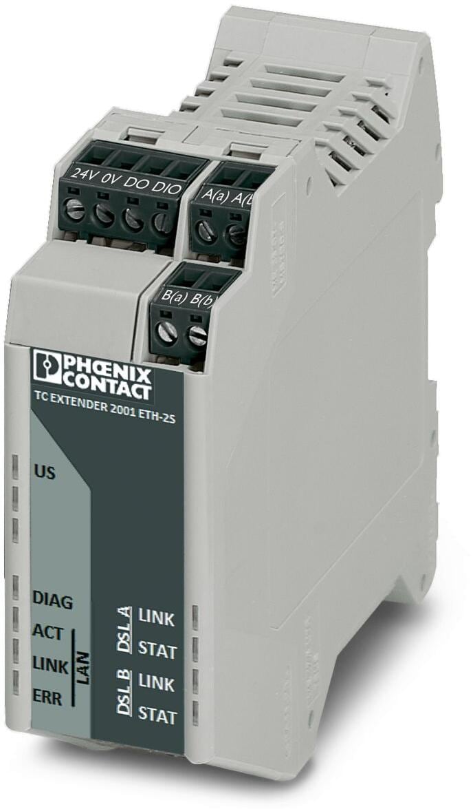 Phoenix Contact TC EXTENDER 2001 ETH-2S Ethernet-Extender, 2 SHDSL ...