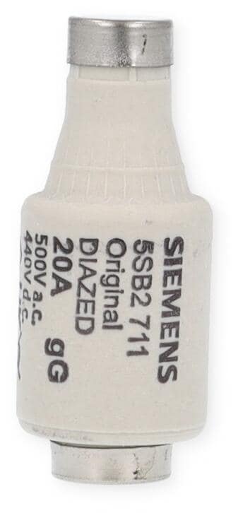 Siemens 5SB2711 DIAZED-Sicherungseinsatz DII In=20A