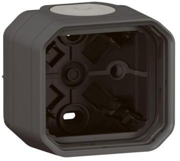 Legrand Plexo New 1-fach Gehäuse, anthrazit (069601L)