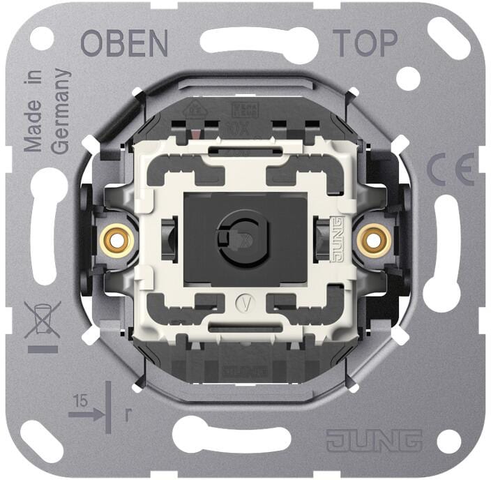 Jung K 531 EU Kipptaster, 1-pol. Schließer 10 A 250 V ~