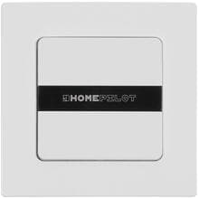 HomePilot Wandtaster smart 1 Gruppe, Smarte Wandtaster zur Steuerung deiner smarten Geräte Batteriebetrieben: flexible Montage Steuert bis zu 16 Geräte, weiß (12501001)