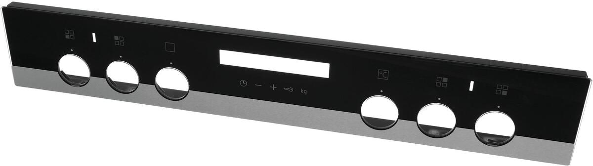 Bosch Siemens 11031715 Bedienblende, Material:Glas; Farbe:schwarz;edelstahl, Optimiertes Design "light grey"