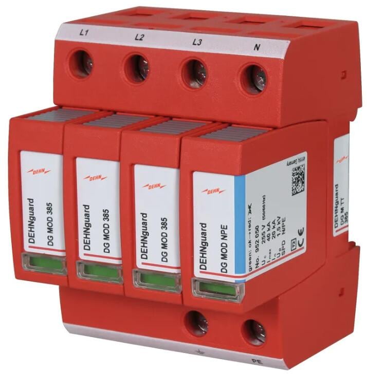 Dehn DG M TT 385 DEHNguard M Überspannungsableiter für TT- und TN-S-Systeme, 4-polig, Typ 2 (952311)