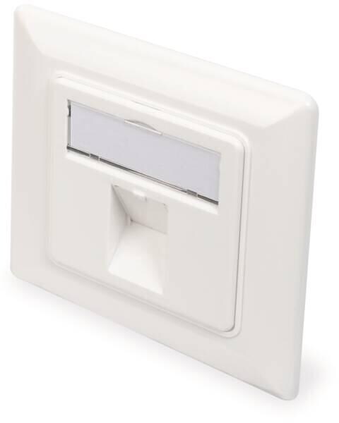 Assmann DN-93811 DIGITUS Frontplatte für Keystone Jacks 1xRJ45 Staubschutz