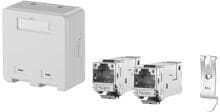 METZ CONNECT Anschlussbox APZ 2 Port E-DAT Modul Keystone ( 130910D2APLKE )