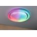 Paulmann LED Deckenleuchte Rainbow mit Regenbogeneffekt RGBW+ 2800lm 230V 38,5W, dimmbar, chrom/weiß (70547)