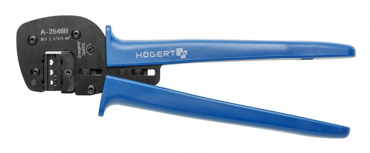 Högert HT1P199 Crimpzange für MC4-Steckverbinder zum Crimpen von MC-4 Steckverbindungen, 2,5-6mm² (HT1P199)
