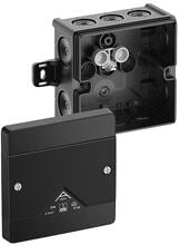 Spelsberg Abox 040 AB-L/sw Abzweigkasten leer, IP66, 102x102x57mm, schwarz (80400101)