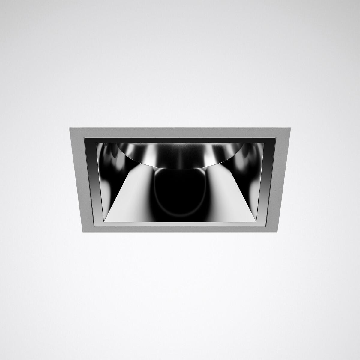 Trilux Kompaktes LED-Downlight SNS QC7 HRVFL-19 38-830 ET, silbergrau (9002032864)