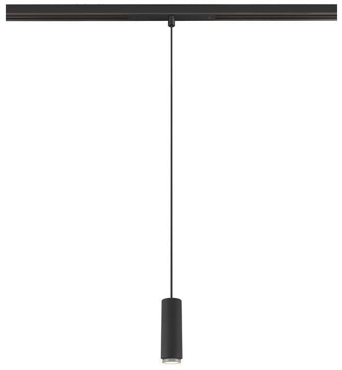 SLV LALU Pendelleuchte für 48V Niedervolt-Schienen-System, Led Base, Mix&Match, DALI, 8W, 3000K, schwarz (1007749)