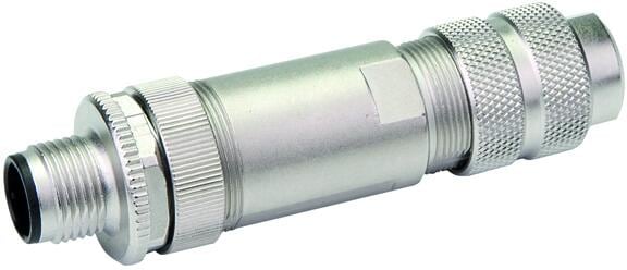 Telegärtner M12x1 D-kodiert Kabelstecker (100007500)