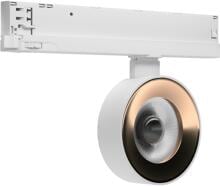 LEDVANCE Traglicht Spot Compact 3-Phasen-Stromschienen-Strahler, D100, 28W, 3000K, 930NFL, warmweiß, weiß
