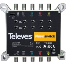 Televes MS530VGQ NevoSwitch Verstärker, 5 Eingänge, 30dB (714509)