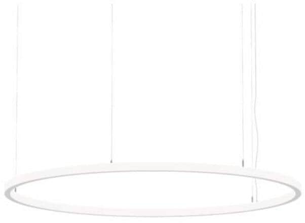 Brumberg ANDROS IN/OUT LED-Pendel-Ringleuchte, D=1.200mm, H=35mm, 84 W, Matter, 3000K, 6600 lm, weiß struktur (84112173MT)