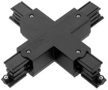 Leuchtek XTS38-2 Kreuz-Verbinder für 3-Phasen GLOBAL TRAC, schwarz (KKT3012132)
