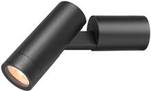 SLV S-TUBE Wand- und Deckenaufbauleuchte, IP65, GU10, 1x max. 10W, schwarz (1007653)
