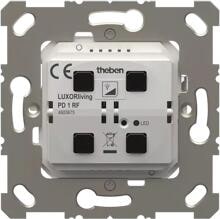 Theben LUXORliving PD 1 RF Taster-Dimmaktor-Modul Smart Home, Smart Start, Kombination Taster und Unterputz-Aktor 4800675